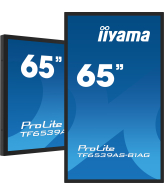 iiyama TF6539AS-B1AG beeldkrant Kiosk-ontwerp 163,8 cm (64.5") LED 435 cd/m² 4K Ultra HD Zwart Touchscreen Type processor Android 11 24/7