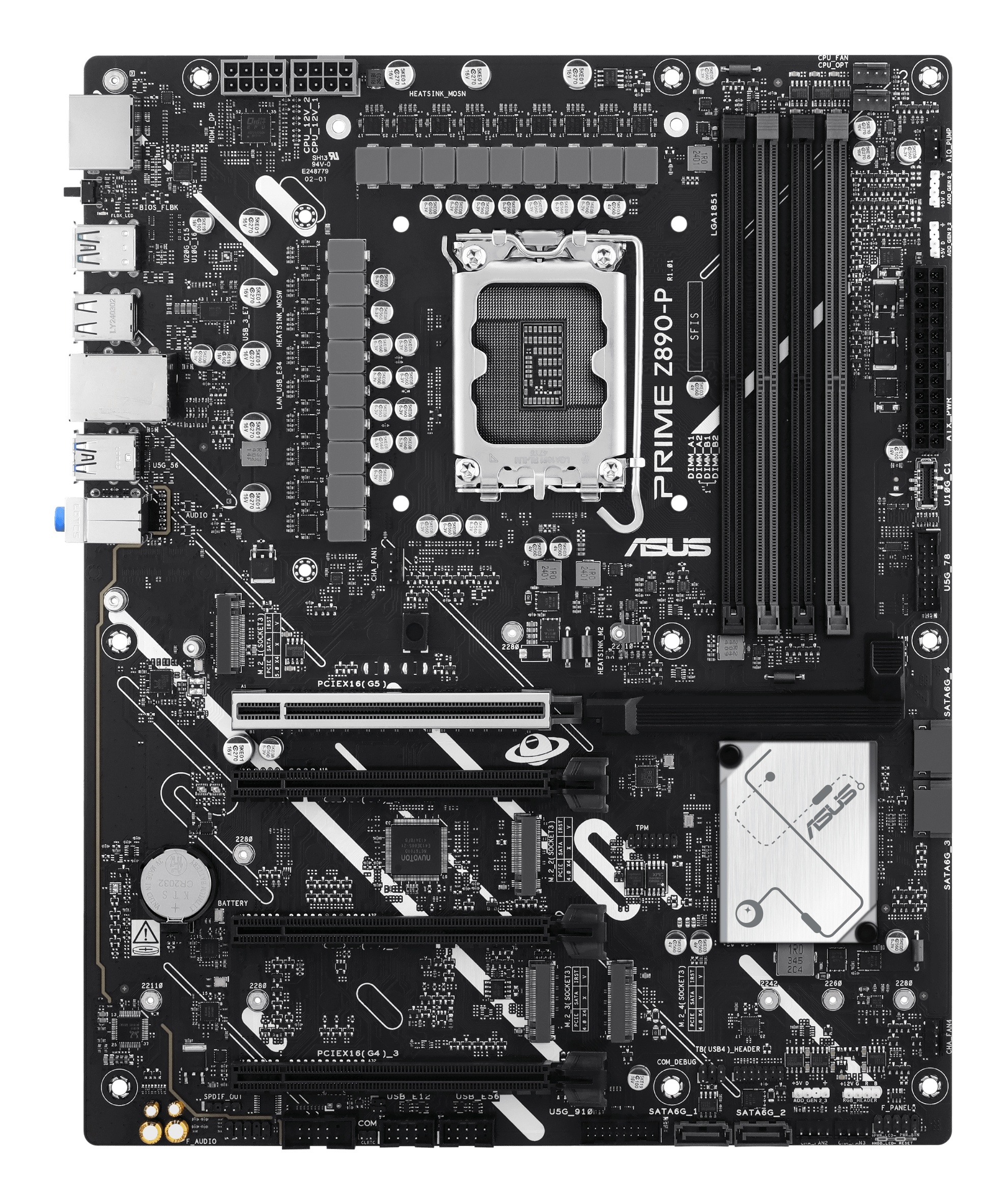 ASUS PRIME Z890-P Intel Z890 LGA 1851 (Socket V1) ATX - Afbeelding 2