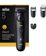 Braun BeardTrimmer 5 80789813 baardtrimmer AC/Batterij 20 2 cm Nat en droog Zwart