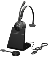 Jabra Engage 55 SE Headset Draadloos Hoofdband Kantoor/callcenter Zwart