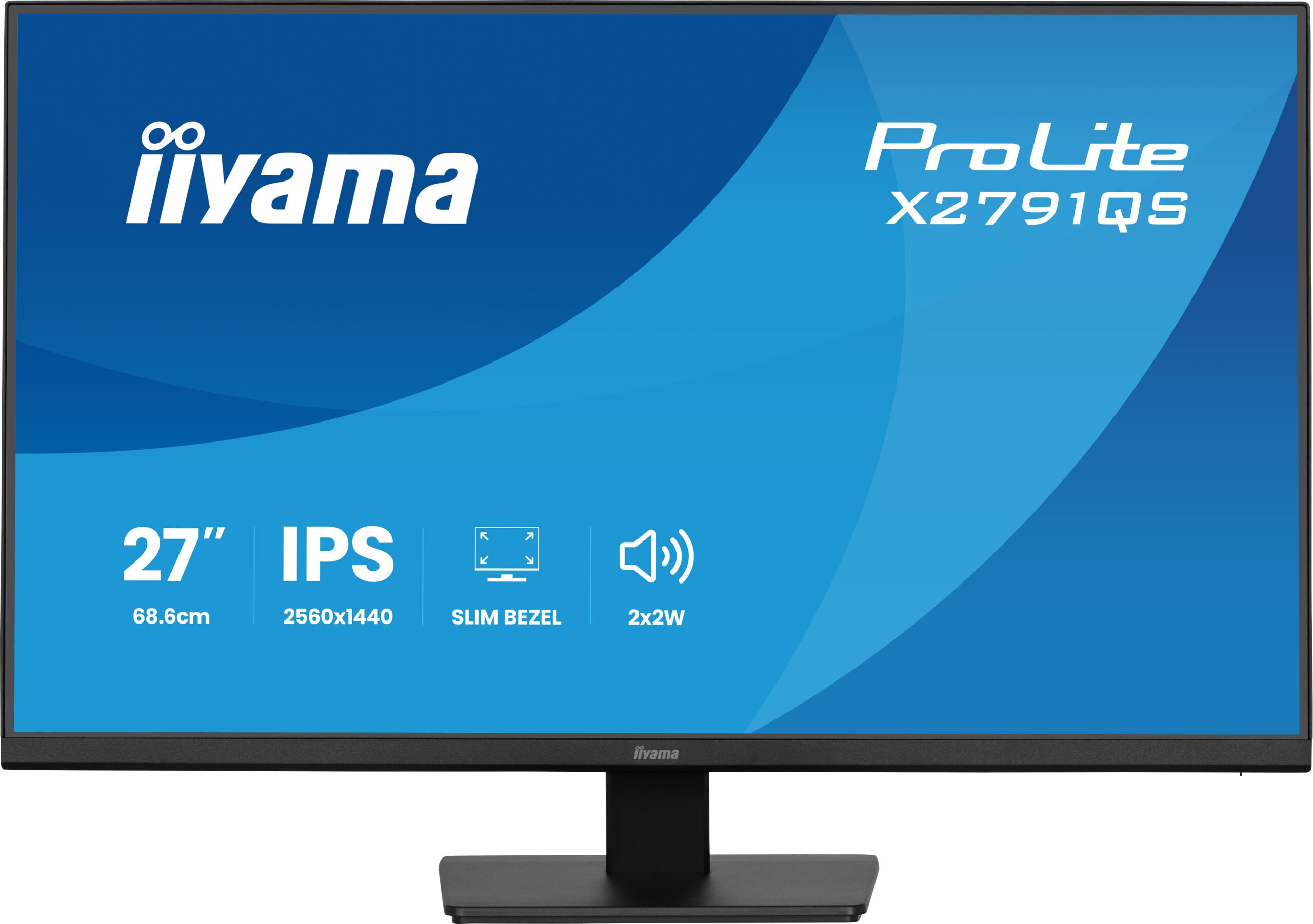 iiyama ProLite X2791QS-B1 computer monitor 68,6 cm (27") 2560 x 1440 Pixels Quad HD LED Zwart - Afbeelding 3
