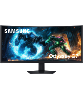Samsung G75F computer monitor 101,6 cm (40") 5120 x 2160 Pixels WUHD LCD Zwart