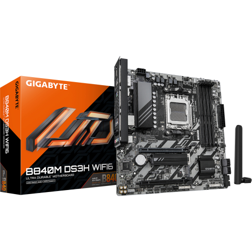 GIGABYTE B840M DS3H WIFI6 AMD B840 Socket AM5 micro ATX