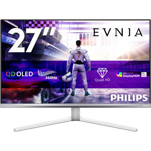 Philips Evnia 8000 27M2N8500/00 computer monitor 67,3 cm (26.5") 2560 x 1440 Pixels Quad HD QD-OLED Wit
