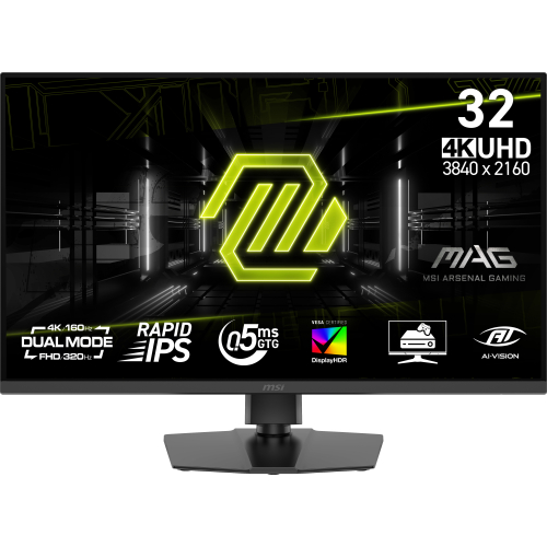 MSI MAG 322URDF E16 computer monitor 80 cm (31.5") 3840 x 2160 Pixels 4K Ultra HD Zwart