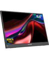 Verbatim Portable 15.6" FHD Monitor LIGHT Draagbare monitor Zwart 39,6 cm (15.6") LCD 1920 x 1080 Pixels