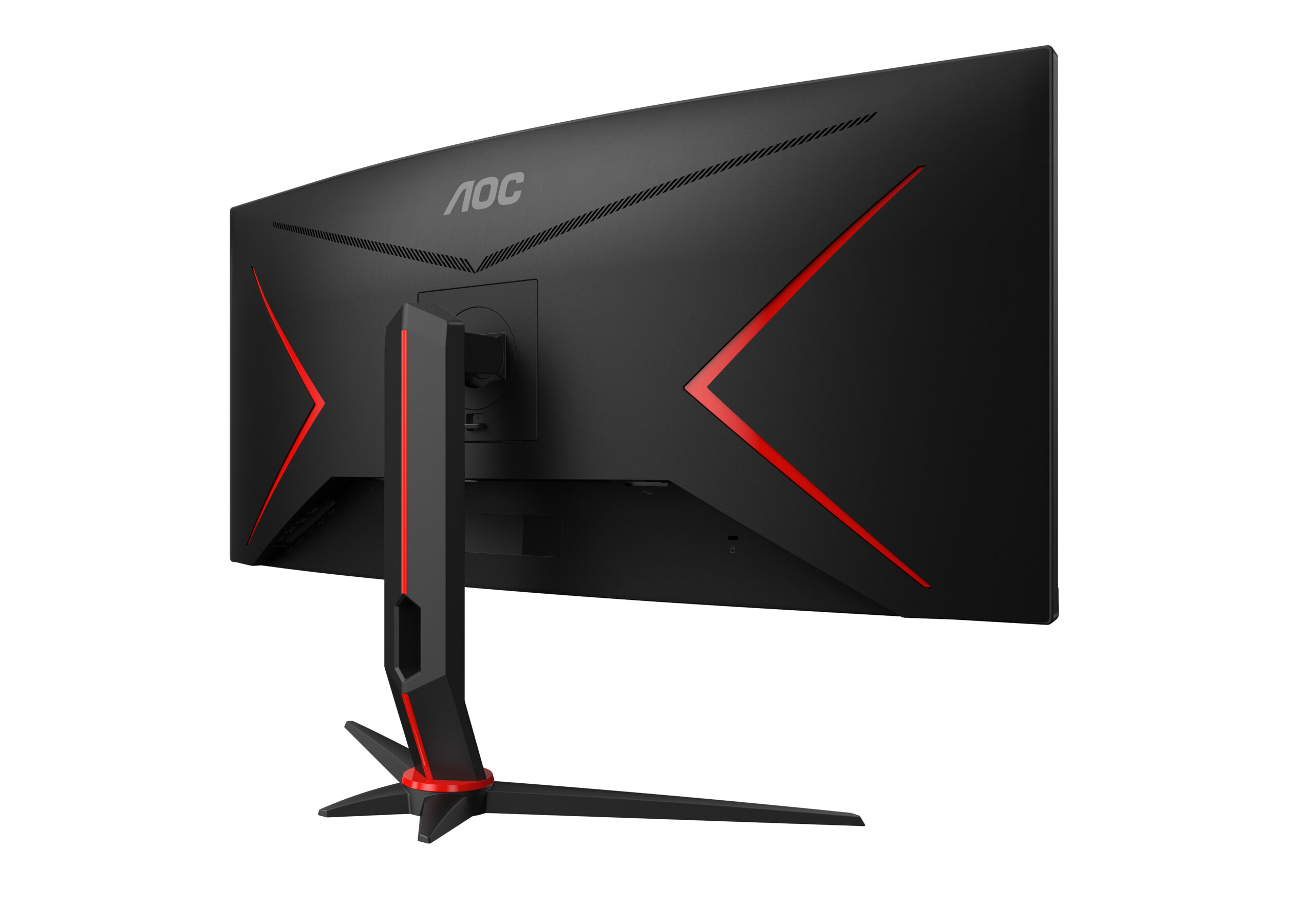 AOC G2 CU34G2XP computer monitor 86,4 cm (34") 3440 x 1440 Pixels UltraWide Quad HD LED Zwart, Rood - Afbeelding 7