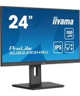 iiyama XUB2493HSU-B7 computer monitor 60,5 cm (23.8") 1920 x 1080 Pixels Full HD LED Zwart