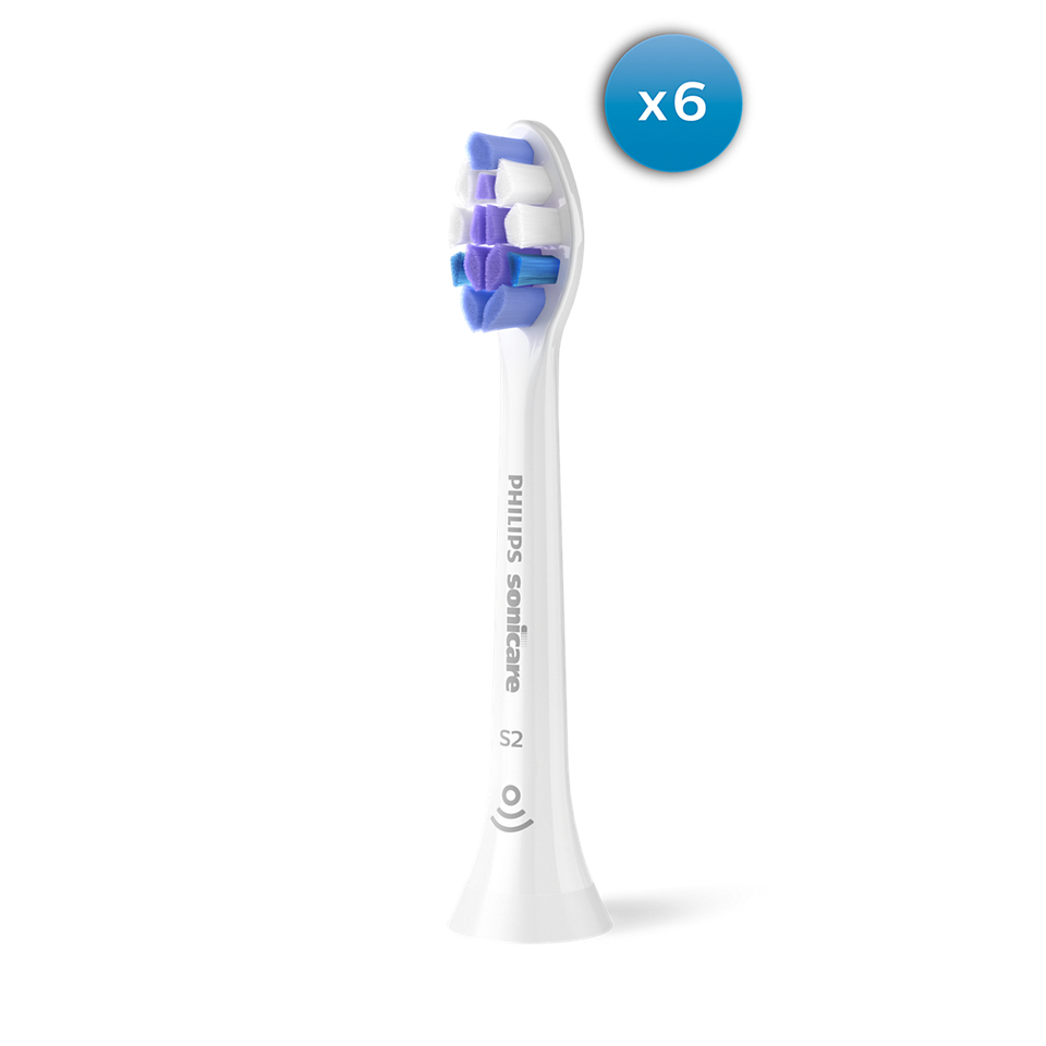 Philips Sensitive HX6056/87 Set van 6 opzetborstels