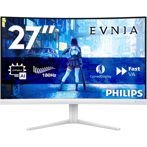 Philips Evnia 5000 27M2C5201L/00 computer monitor 68,6 cm (27") 1920 x 1080 Pixels Full HD LCD Wit