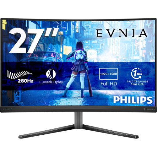 Philips Evnia 5000 27M2C5200W/00 computer monitor 68,6 cm (27") 1920 x 1080 Pixels Full HD LCD Grijs