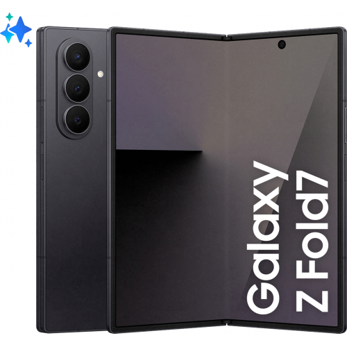 Samsung Galaxy Z Fold7 20,3 cm (8") Android 16.0 5G 12 GB 512 GB 4400 mAh Zwart
