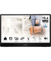 MSI PRO MP161DE E2 computer monitor 39,6 cm (15.6") 1920 x 1080 Pixels Full HD LED Zwart