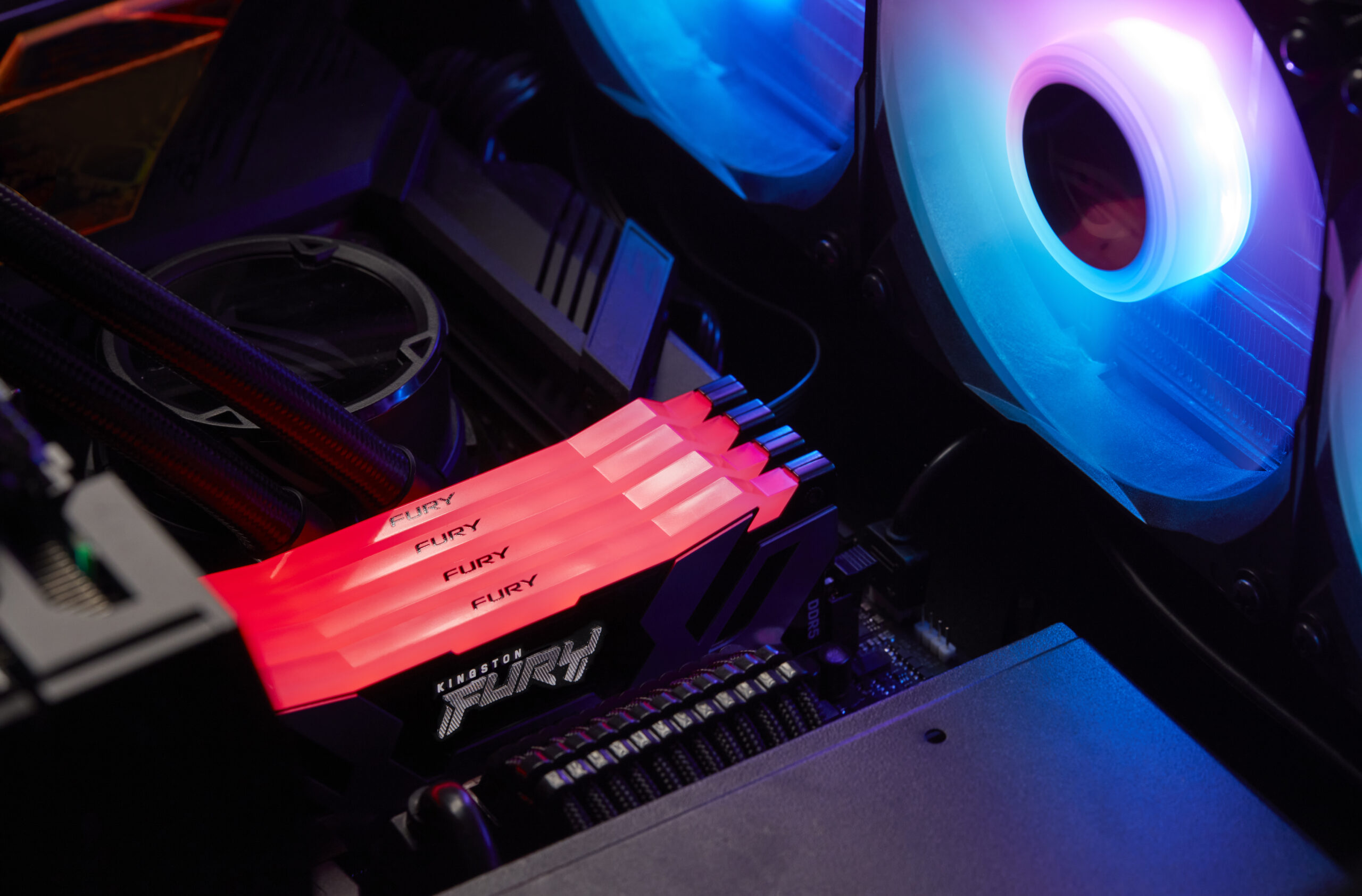 Kingston Technology FURY 32GB 6400MT/s DDR5 CL32 DIMM (set van 2) Renegade RGB - Afbeelding 7