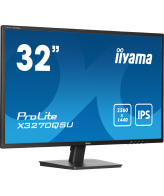 iiyama ProLite X3270QSU-B1 computer monitor 80 cm (31.5") 2560 x 1440 Pixels Wide Quad HD LED Zwart