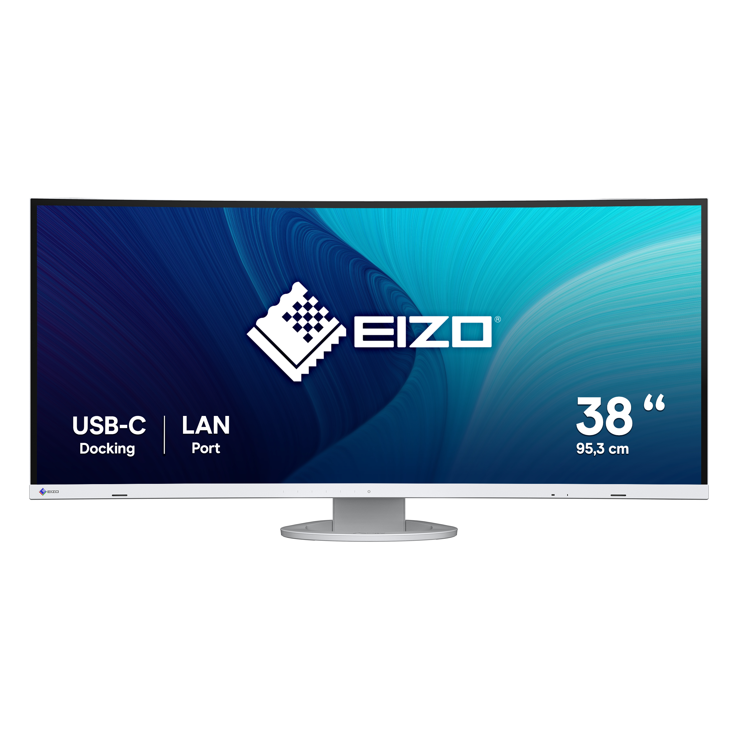 EIZO FlexScan EV3895-WT computer monitor 95,2 cm (37.5") 3840 x 1600 Pixels UltraWide Quad HD+ LCD Wit
