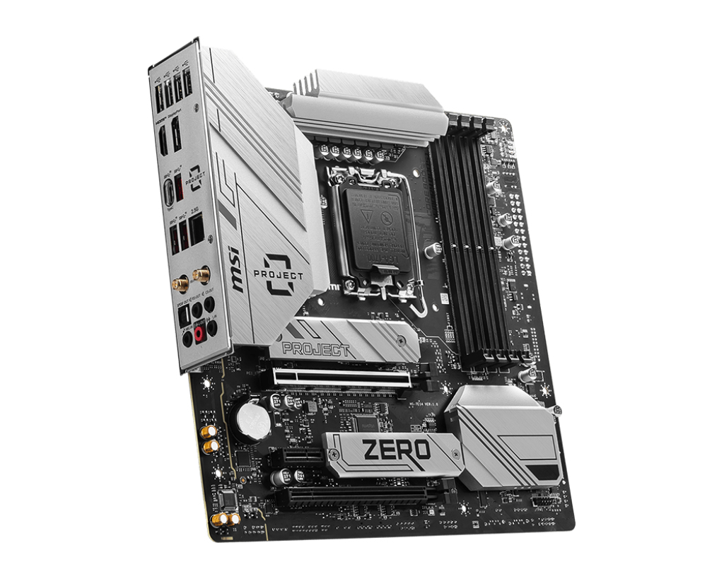 MSI B760M Ptoject Zero Intel B760 LGA 1700 micro ATX - Afbeelding 3