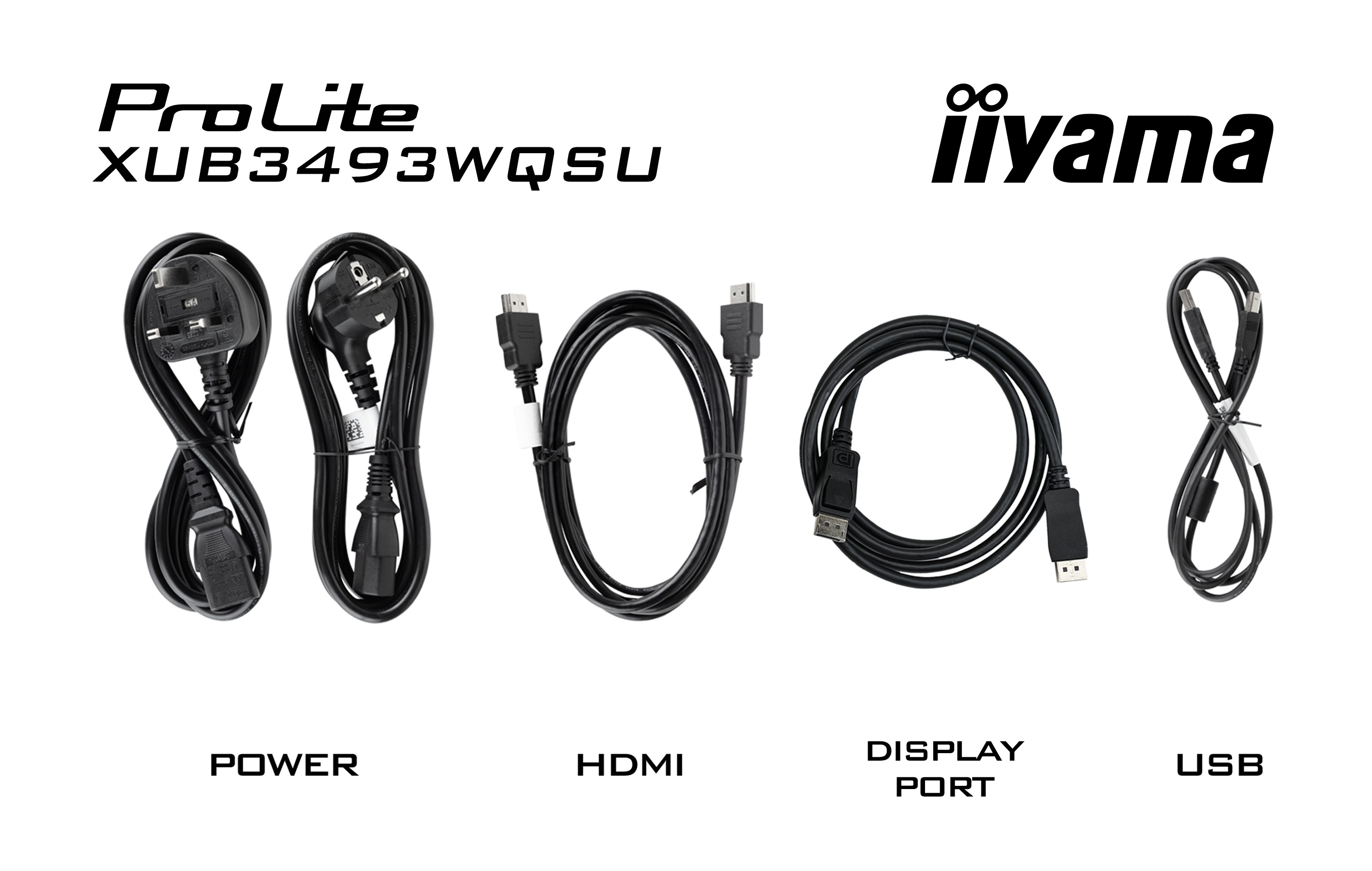 iiyama ProLite XUB3493WQSU-B6 computer monitor 86,4 cm (34") 3440 x 1440 Pixels UltraWide Quad HD LED Zwart - Afbeelding 13