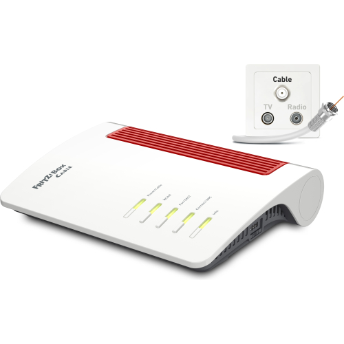 Box FRITZ! 6670 draadloze router Dual-band (2.4 GHz / 5 GHz) Wit