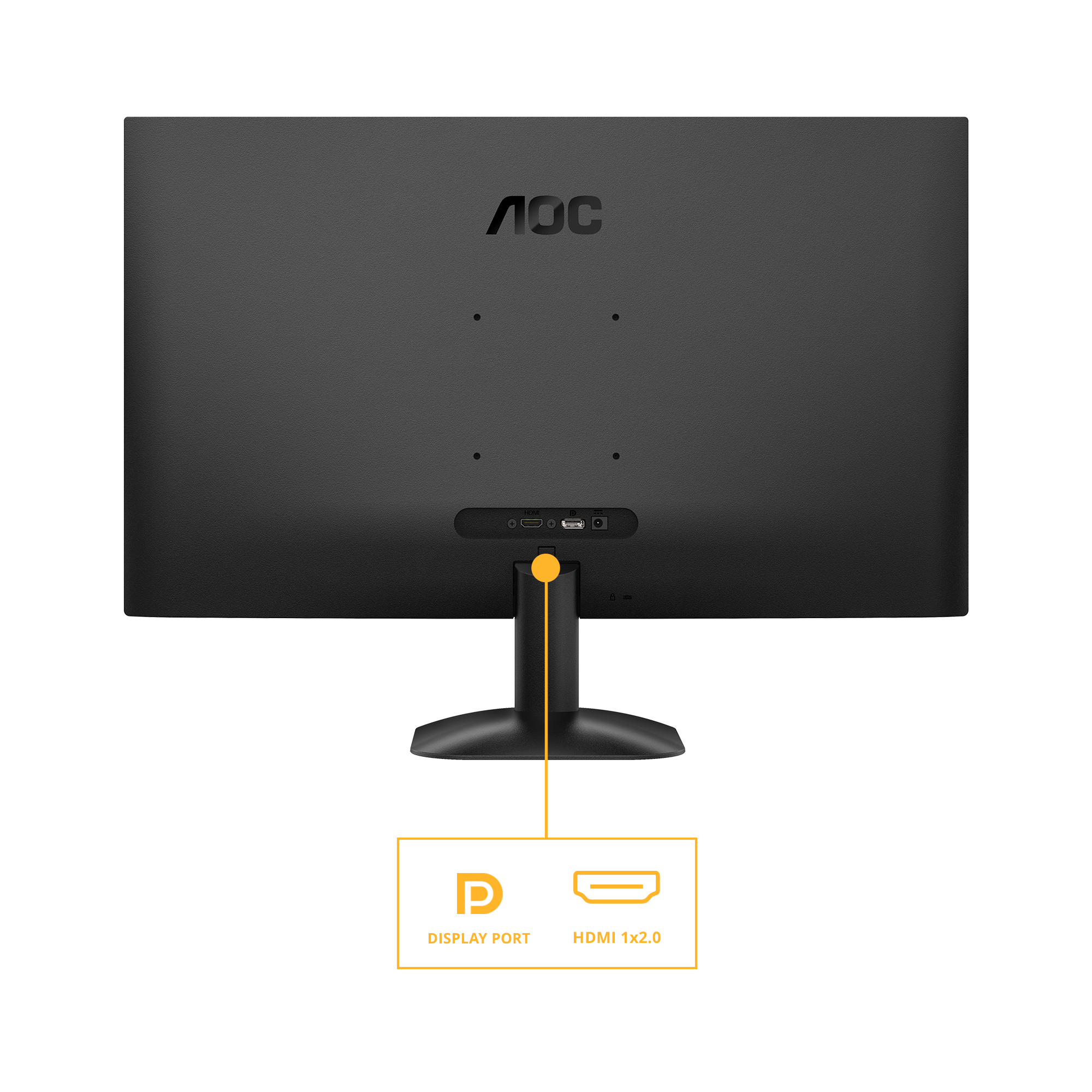 AOC B3 Q27B35S3 computer monitor 68,6 cm (27") 2560 x 1440 Pixels Quad HD LED Zwart - Afbeelding 3