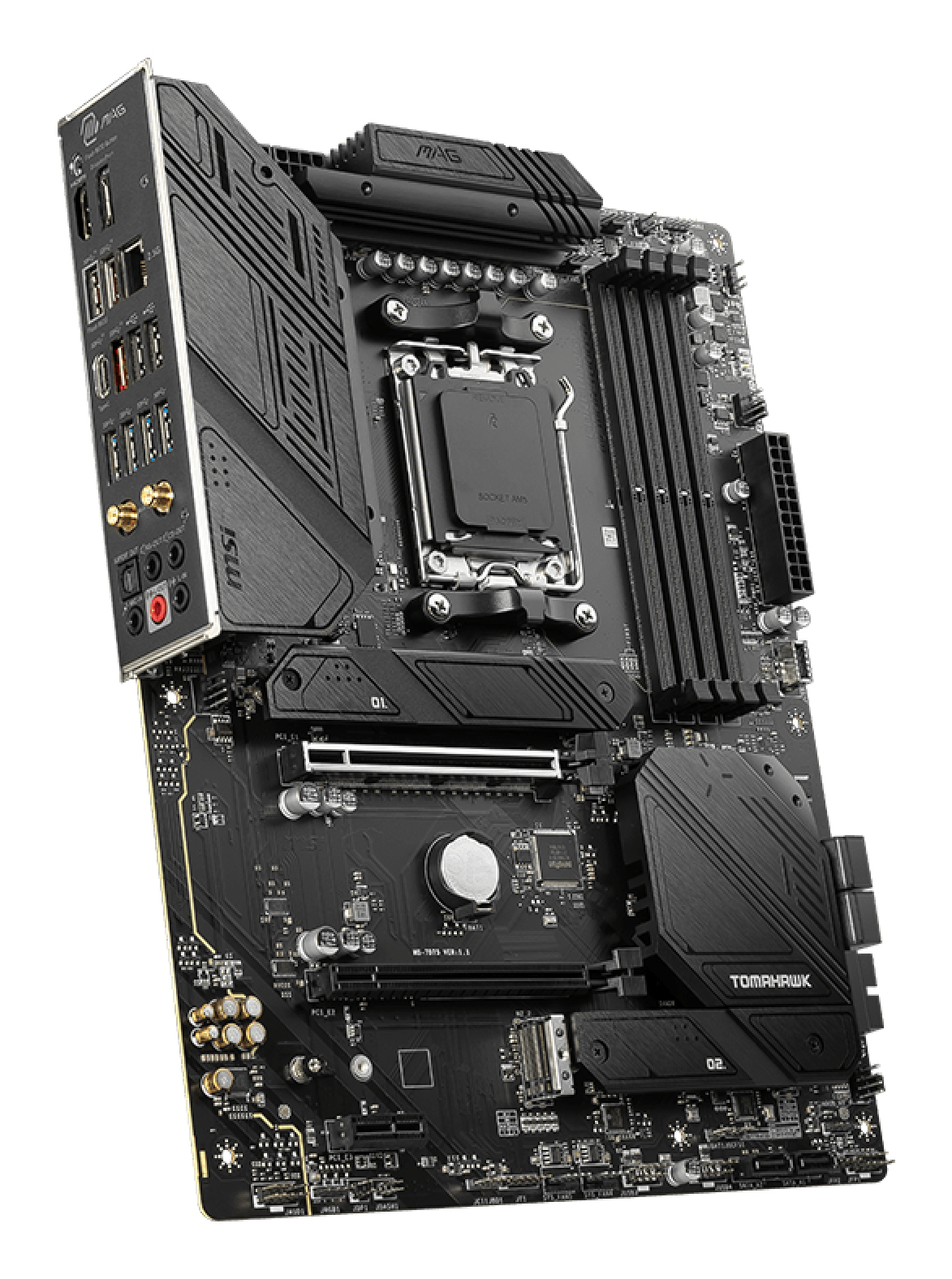 MSI MAG B650 Tomahawk WIFI AMD B650 Socket AM5 ATX - Afbeelding 4