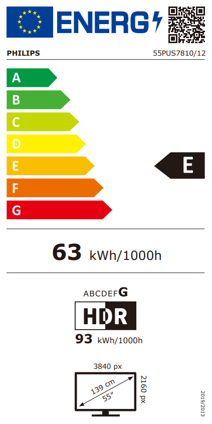 Philips 55PUS7810/12 tv 139,7 cm (55") 4K Ultra HD Smart TV Wifi Zwart - Afbeelding 5