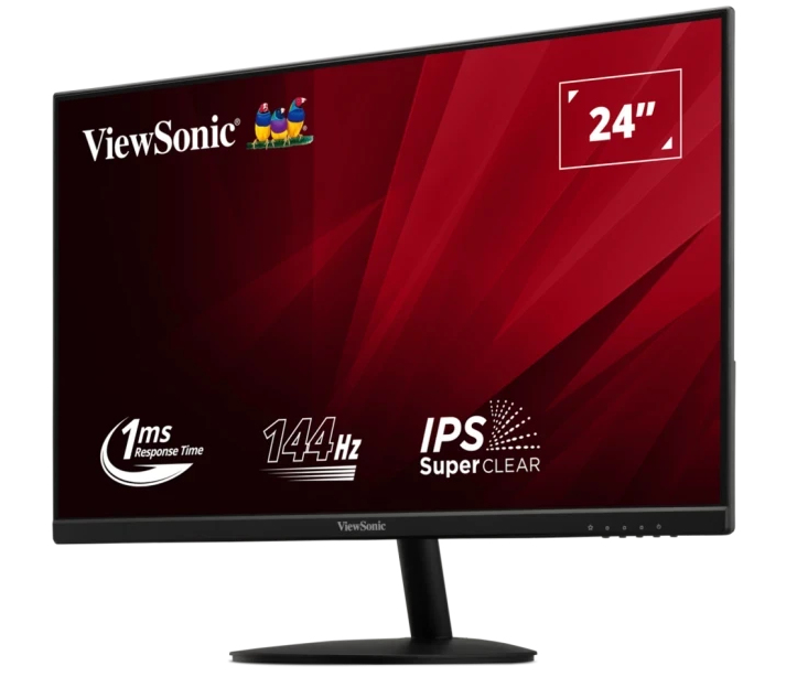 Viewsonic VA VA24E2-H computer monitor 60,5 cm (23.8") 1920 x 1080 Pixels Full HD LED Zwart - Afbeelding 2