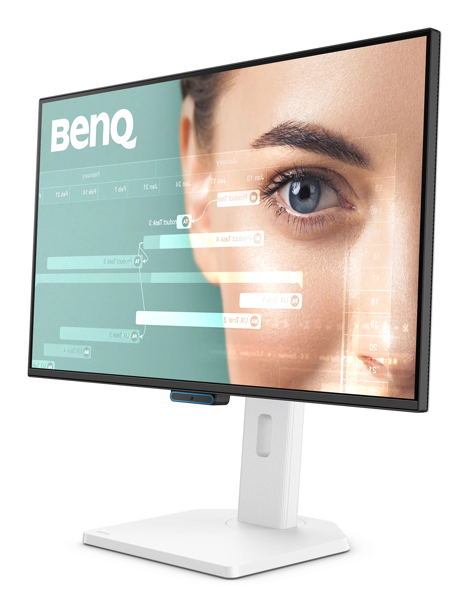 BenQ GW2790TC computer monitor 68,6 cm (27") 1920 x 1080 Pixels Full HD LCD Zwart, Wit - Afbeelding 2