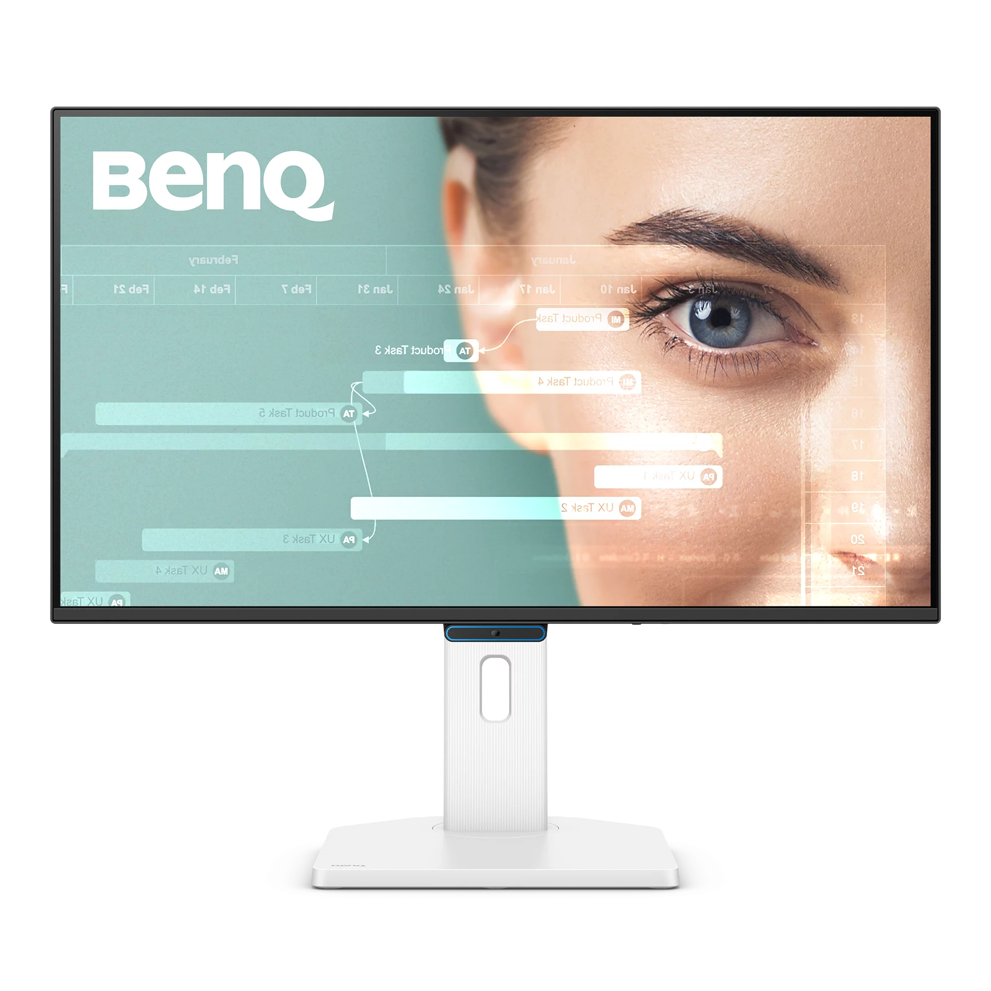 BenQ GW2790TC computer monitor 68,6 cm (27") 1920 x 1080 Pixels Full HD LCD Zwart, Wit