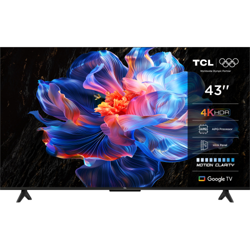 TCL 43P69K tv 109,2 cm (43") 4K Ultra HD Smart TV Wifi Zwart