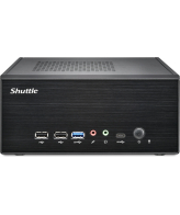 Shuttle XPC slim Barebone XB860G2 - S1851, Intel H860, 1xDP, 2xHDMI, 2 PCIe Slots (1x 16X & 1x X1), 2x Intel LAN (1G + 2.5G), 8x USB, 3x M.2, 24/7 permanent gebruik