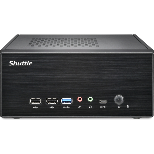 Shuttle XPC slim Barebone XB860G2 - S1851, Intel H860, 1xDP, 2xHDMI, 2 PCIe Slots (1x 16X & 1x X1), 2x Intel LAN (1G + 2.5G), 8x USB, 3x M.2, 24/7 permanent gebruik