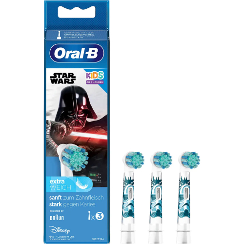 Oral-B Kids Star Wars 3 stuk(s) Wit