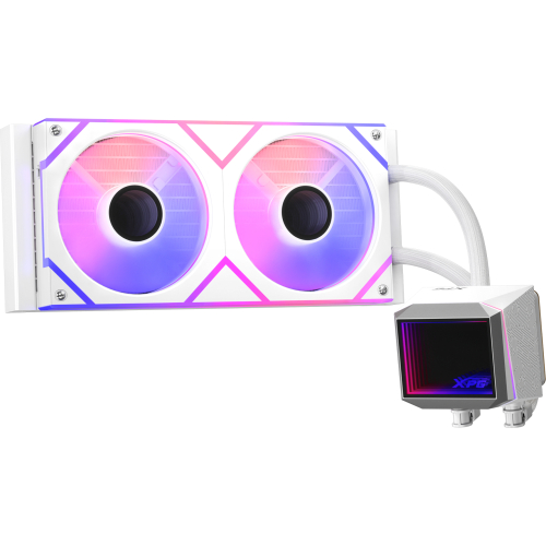 XPG LEVANTE II Processor Kit voor vloeistofkoeling 12 cm Wit