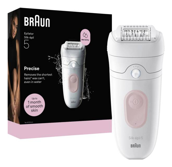 Braun Silk-epil 5-000 28 pincetten Roze - Afbeelding 2