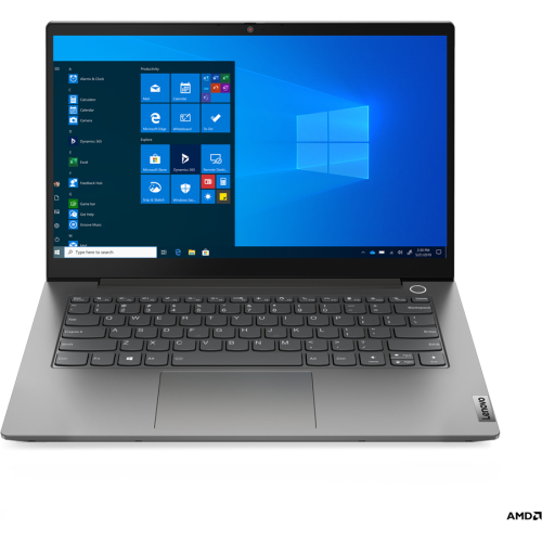 Lenovo ThinkBook 14 G3 ACL AMD Ryzen™ 5 5500U Laptop 35,6 cm (14") Full HD 8 GB DDR4-SDRAM 256 GB SSD Wi-Fi 6 (802.11ax) Windows 10 Pro Scandinavisch Grijs