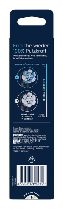 Oral-B iO Ultimative Reinigung 4 stuk(s) Zwart - Afbeelding 3