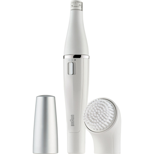 Braun FaceSpa Face 810 Gezichtsepilator En Reinigingsborstel Voor Het Gezicht Met Extra Batterij