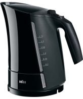 Braun WK 300 waterkoker 1,6 l 2200 W Zwart