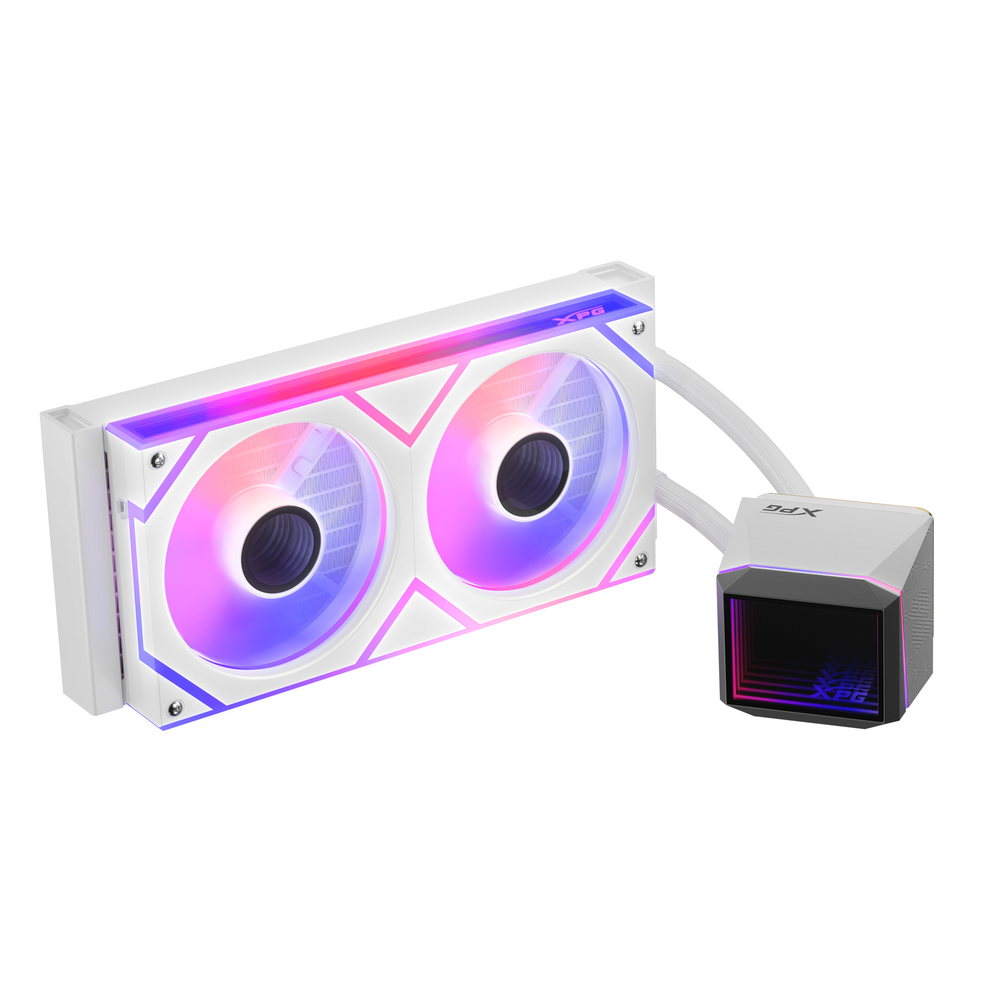 XPG LEVANTE II Processor Kit voor vloeistofkoeling 12 cm Wit - Afbeelding 2