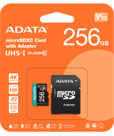 ADATA Premier Pro 256 GB MicroSDXC UHS-I Klasse 10