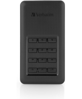 Verbatim Draagbare SSD Store 'n' Go met toetsenblok 256 GB