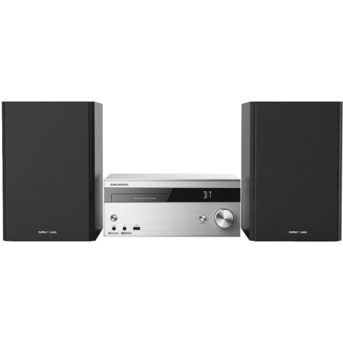 Grundig CMS 4000 BT DAB+ Home audio-microsysteem 100 W Zwart, Zilver