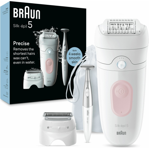 Braun Silk-épil 5 5-230 28 pincetten Roze, Wit