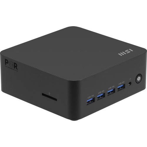 MSI Cubi Z AI 8M-006BEU Cube Zwart 8845HS AMD SoC 3,8 GHz Ingebouwde luidsprekers