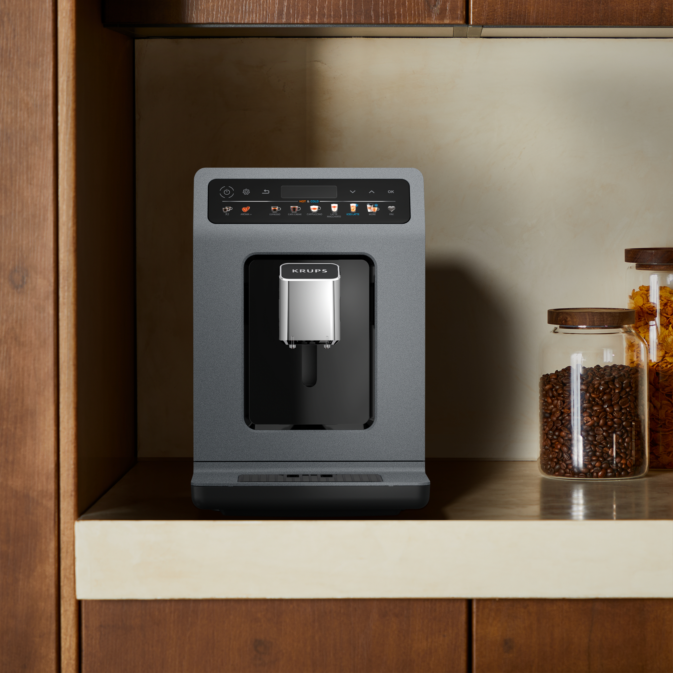 Krups Evidence Hot & Cold EA898G volautomatische koffiemachine - Afbeelding 9