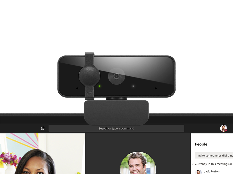 Lenovo 310 webcam 1920 x 1080 Pixels USB 2.0 Zwart - Afbeelding 6