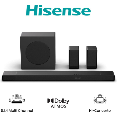 Hisense AX5140Q Zwart 5.1.4 kanalen 600 W