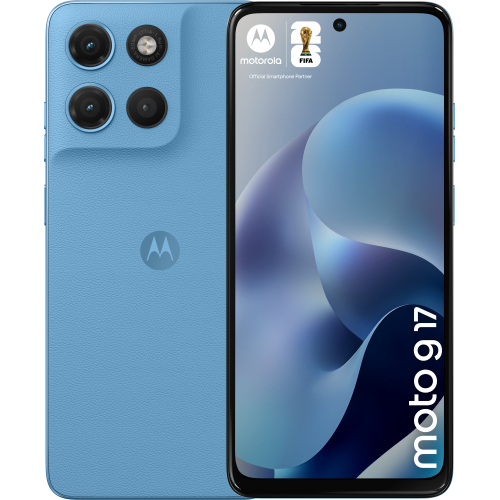 Motorola moto g17 17,1 cm (6.72") Dual SIM Android 15 USB Type-C 4 GB 128 GB 5200 mAh Blauw