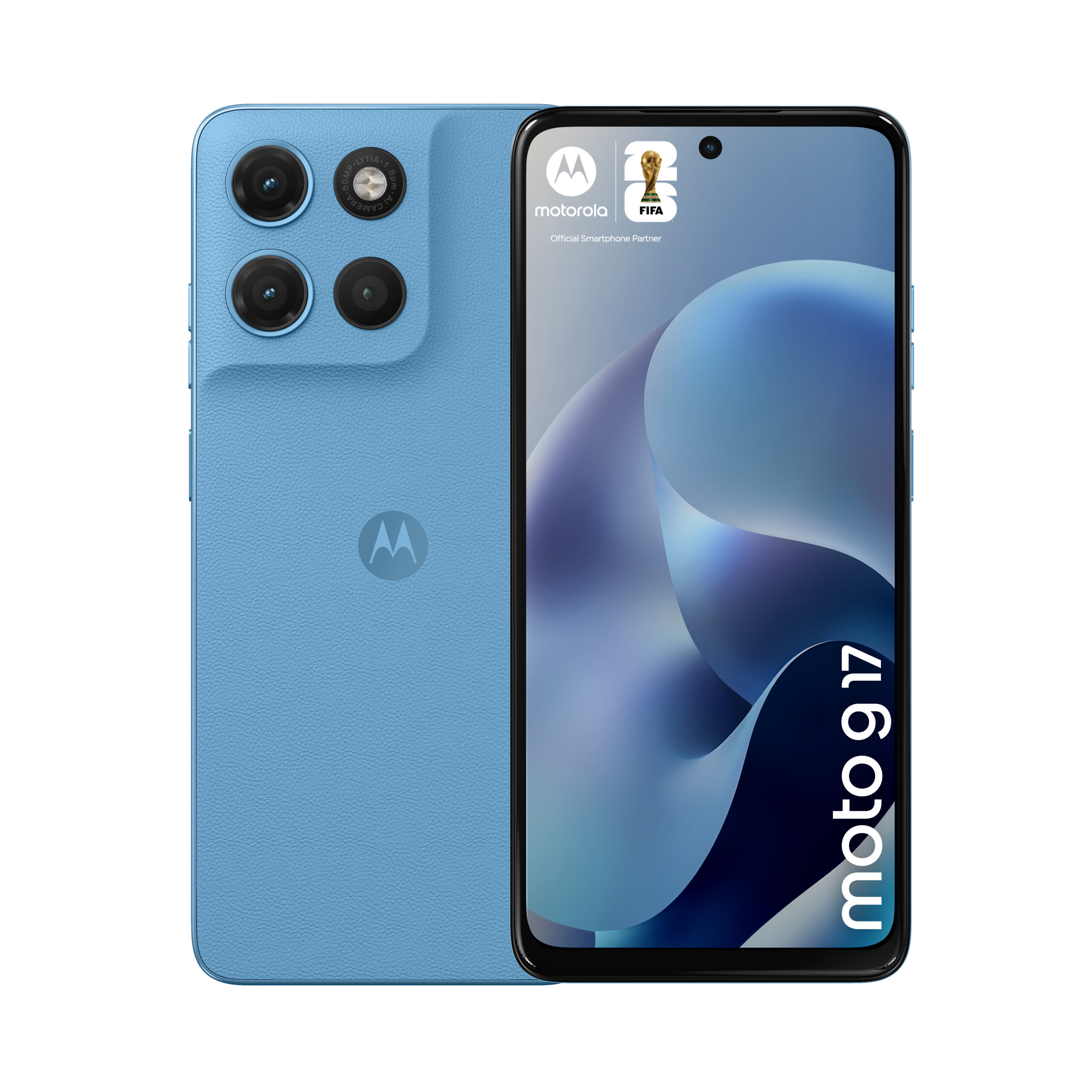 Motorola moto g17 17,1 cm (6.72") Dual SIM Android 15 USB Type-C 4 GB 128 GB 5200 mAh Blauw